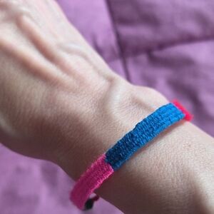 Handmade Unisex Multicolor Friendship Bracelet From Guatemala NWOT